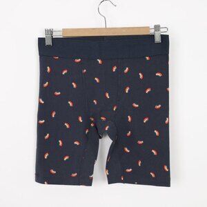 NWOT American Apparel Rainbow fitted boxer shorts size M